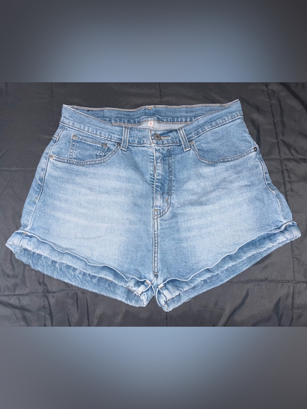 Levi’s Light Blue Denim Women's Shorts